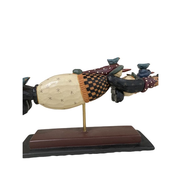 Williraye Studio Snowman Flying Lesson 8"‎ Figurine - Picture 5 of 7